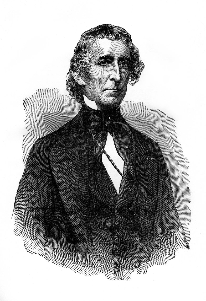John Tyler, USA:s tionde president, 1872 av Unbekannt