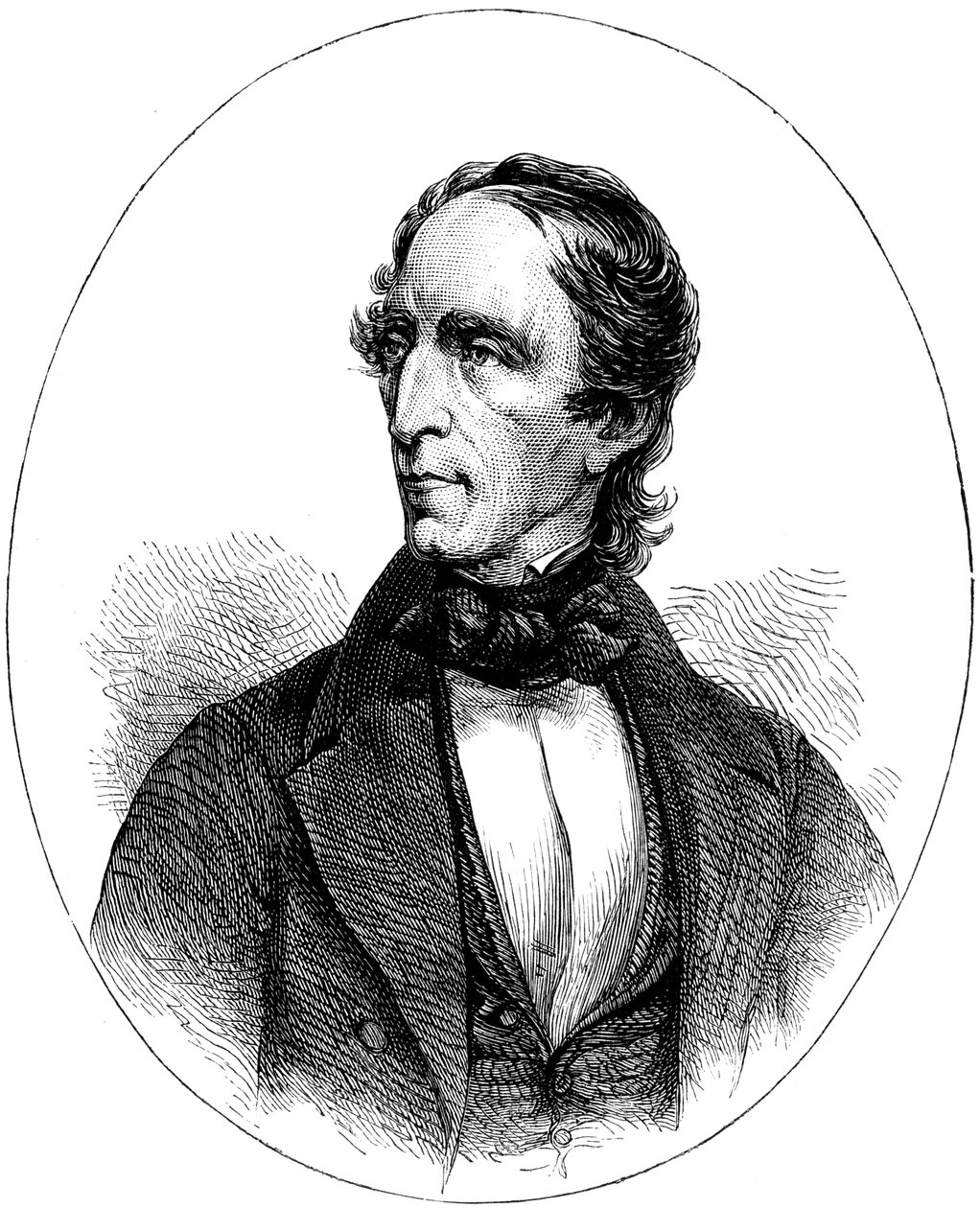 John Tyler, USA:s tionde president, c1880 av Unbekannt
