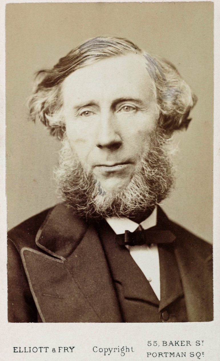 John Tyndall, irländsk fysiker, ca 1875 av Unbekannt