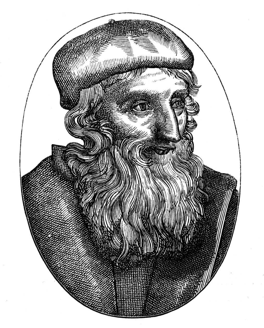 John Wycliffe, engelsk religiös reformator från 1300-talet, 1500-talet av Unbekannt