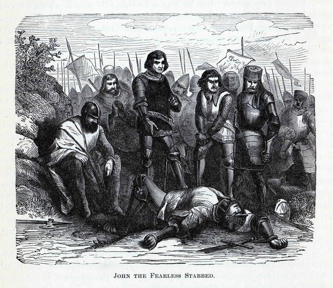Johannes den orädde knivhuggen, 1882 av Unbekannt