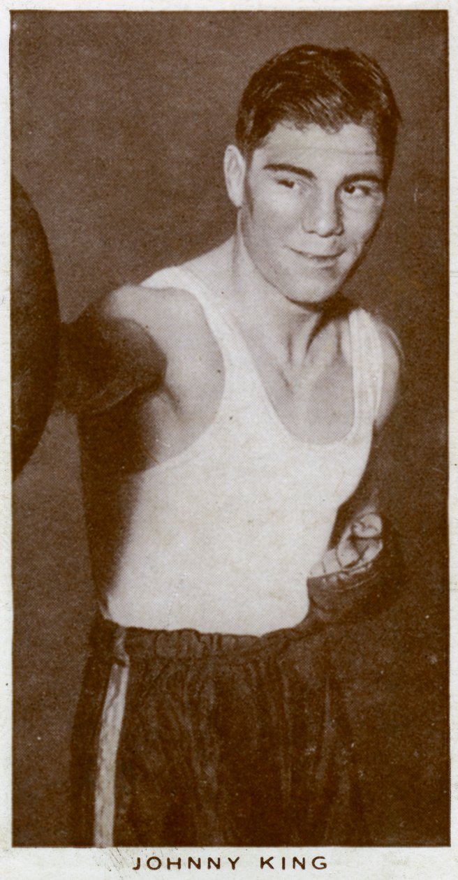 Johnny King, brittisk boxare, 1938 av Unbekannt