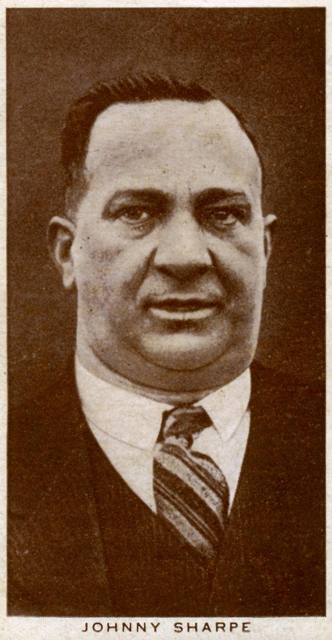 Johnny Sharpe, brittisk boxningschef, 1938 av Unbekannt
