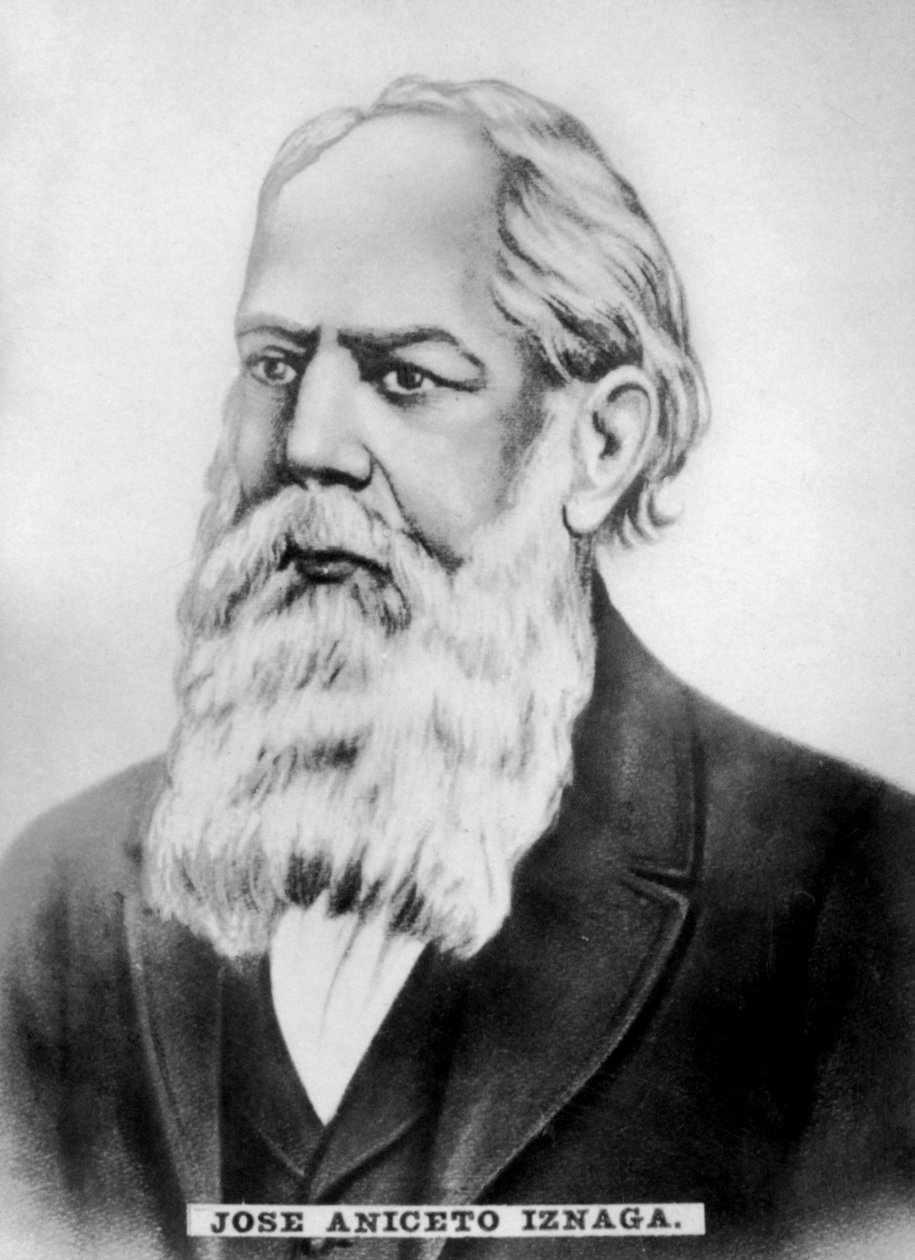 Jose Aniceto Iznaga 1791-1860, kubansk patriot under de kubanska frihetskrigen, c1910 av Unbekannt