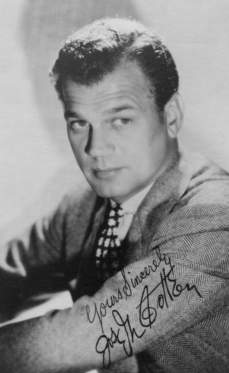 Joseph Cotton 1905-1995, amerikansk skådespelare, ca 1930-talet av Unbekannt