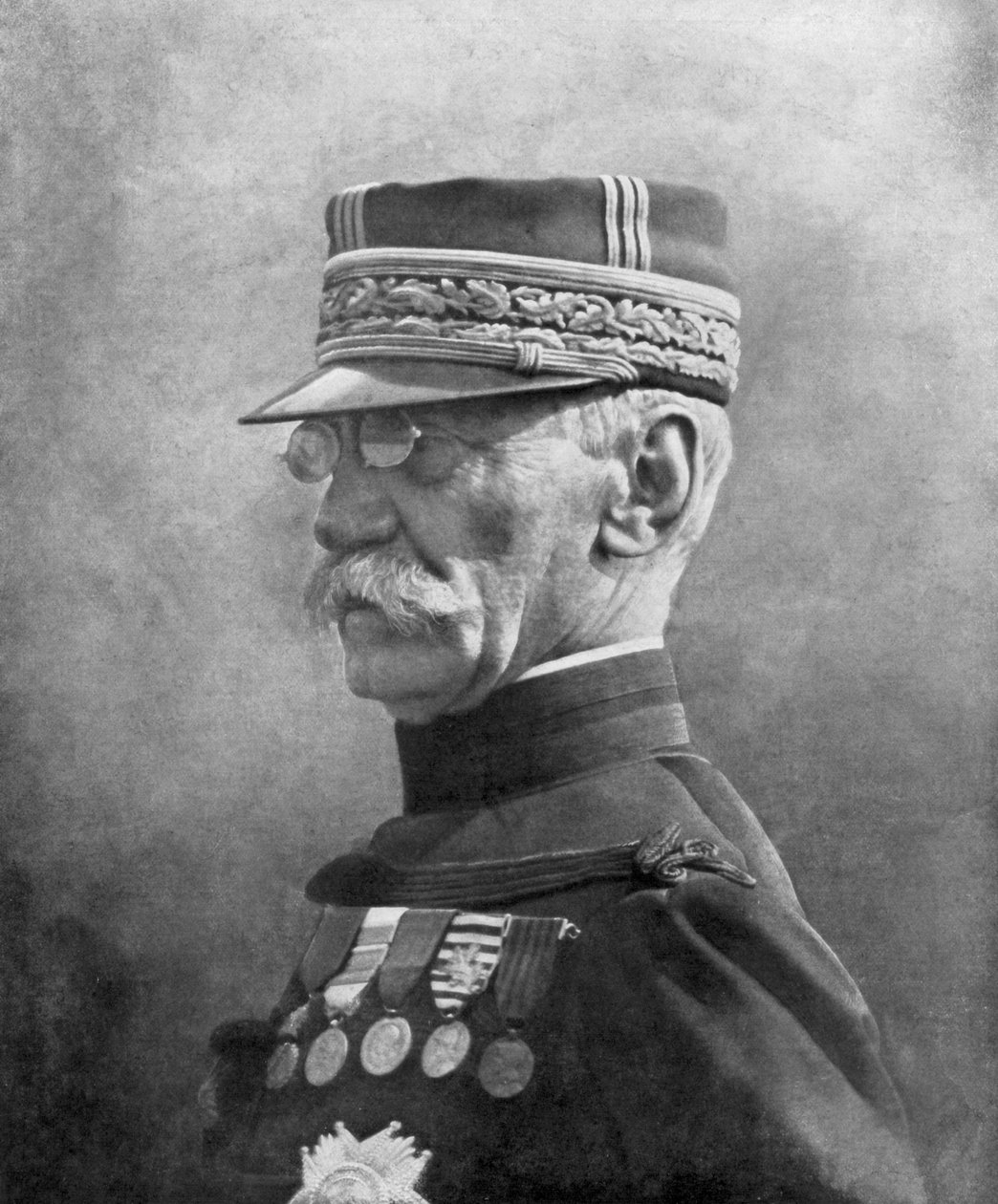 Joseph Gallieni, fransk general från första världskriget, 2 september 1914 av Unbekannt