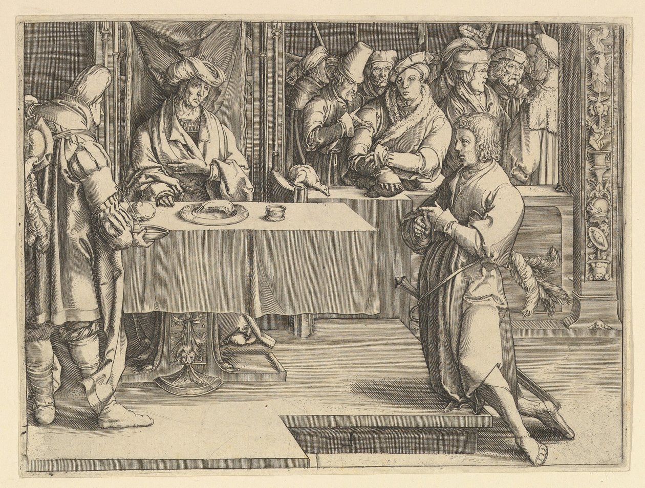 Joseph Tolkning Pharoahs Dreams kopia, 1640-70. av Unbekannt