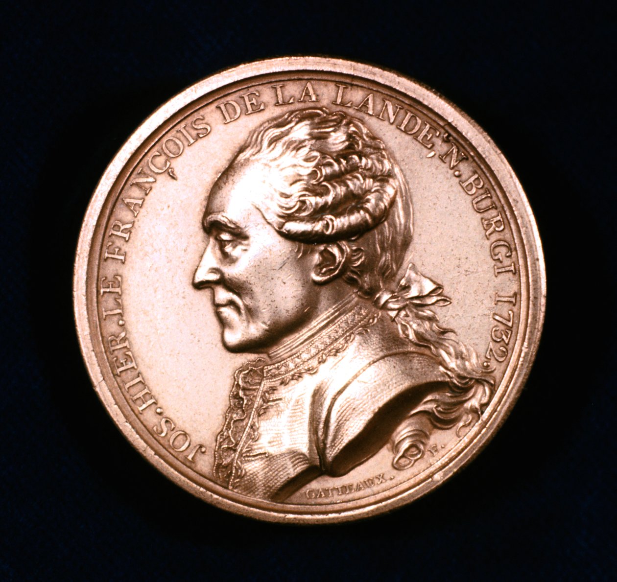 Joseph Jerome Lefrancais de Lalande, fransk astronom, 1800-talet av Unbekannt