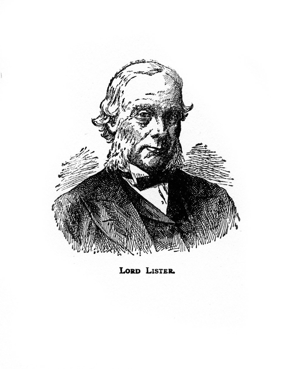 Joseph Lister, brittisk kirurg, 1900-talet av Unbekannt