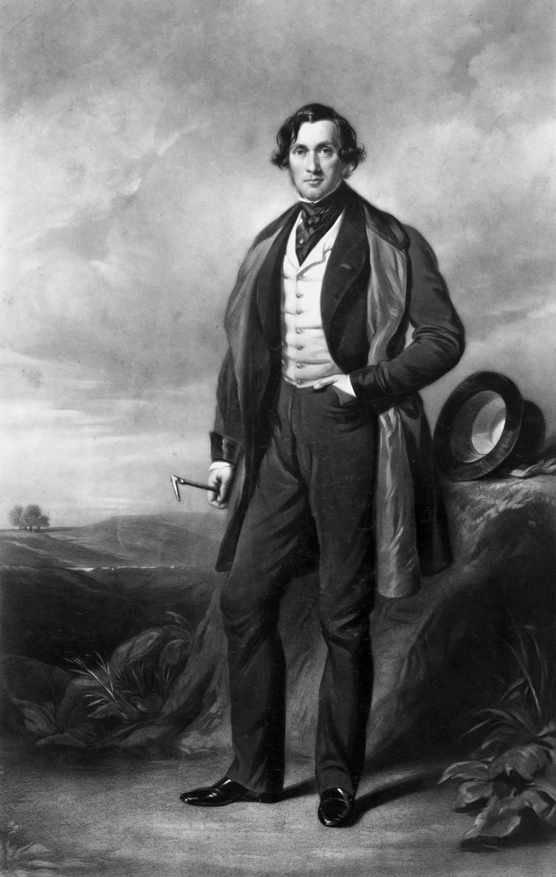 Joseph Locke, engelsk civilingenjör och järnvägsbyggare av Unbekannt