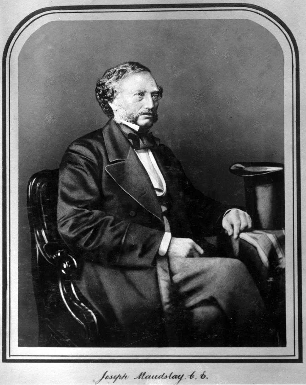 Joseph Maudslay, engelsk ingenjör, ca 1850 av Unbekannt