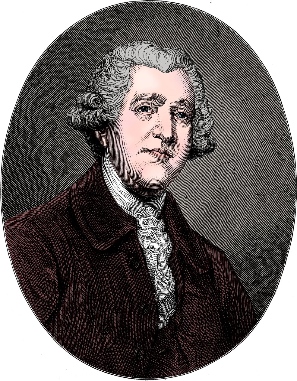 Josiah Wedgwood, engelsk industriman och krukmakare från 1700-talet, ca 1880. av Unbekannt
