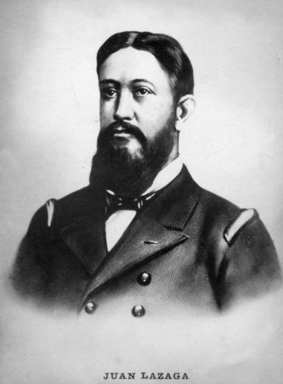 Juan Lazaga 1845-1898, spansk sjökapten under det spansk-amerikanska kriget, c1910 av Unbekannt