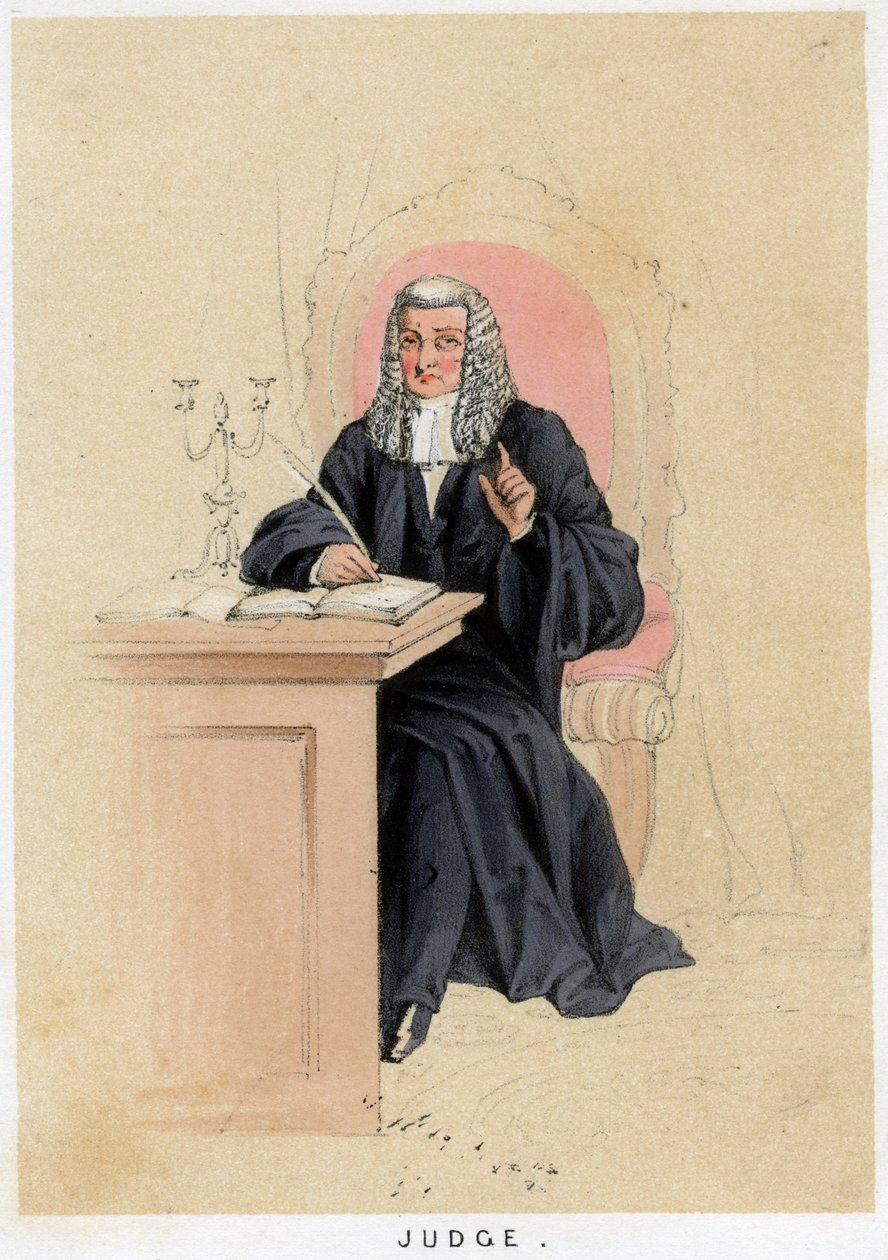 domare, 1855 av Unbekannt
