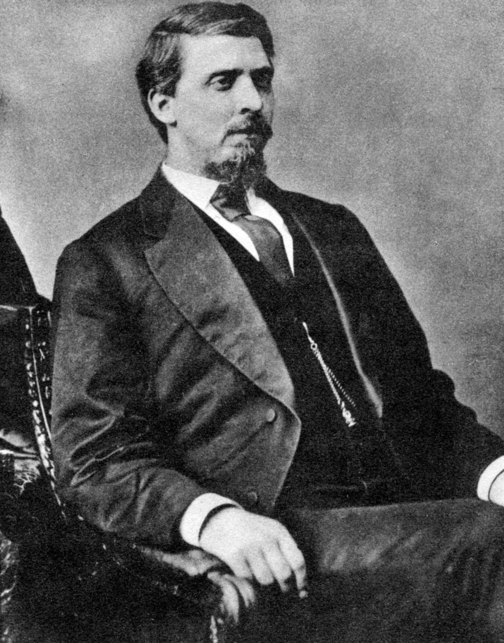 Domare Isaac C Parker, den hängande domaren, c1870-1880-talet 1954 av Unbekannt