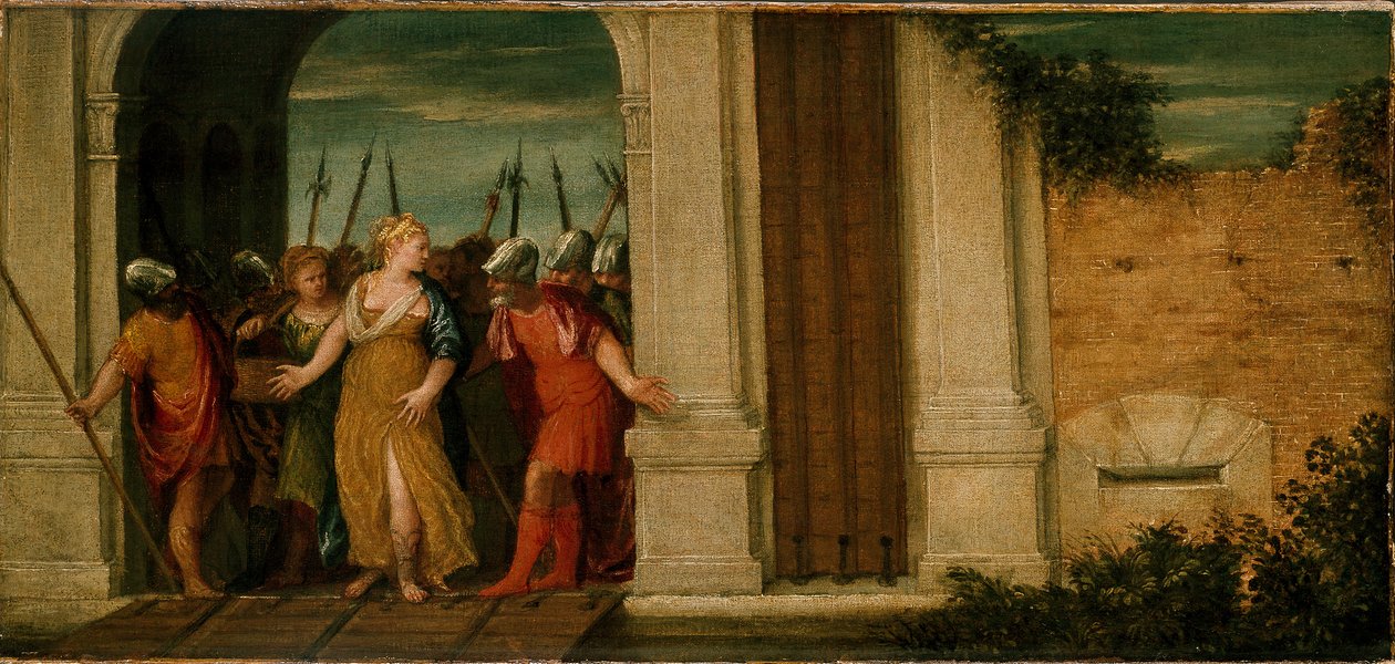 Judith lämnar Bethulia, c1500-talet av Unbekannt