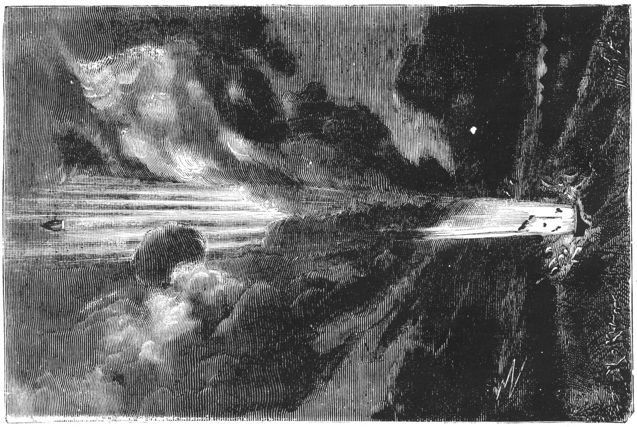 Jules Verne 1828-1905, Från jorden till månen, 1865 av Unbekannt