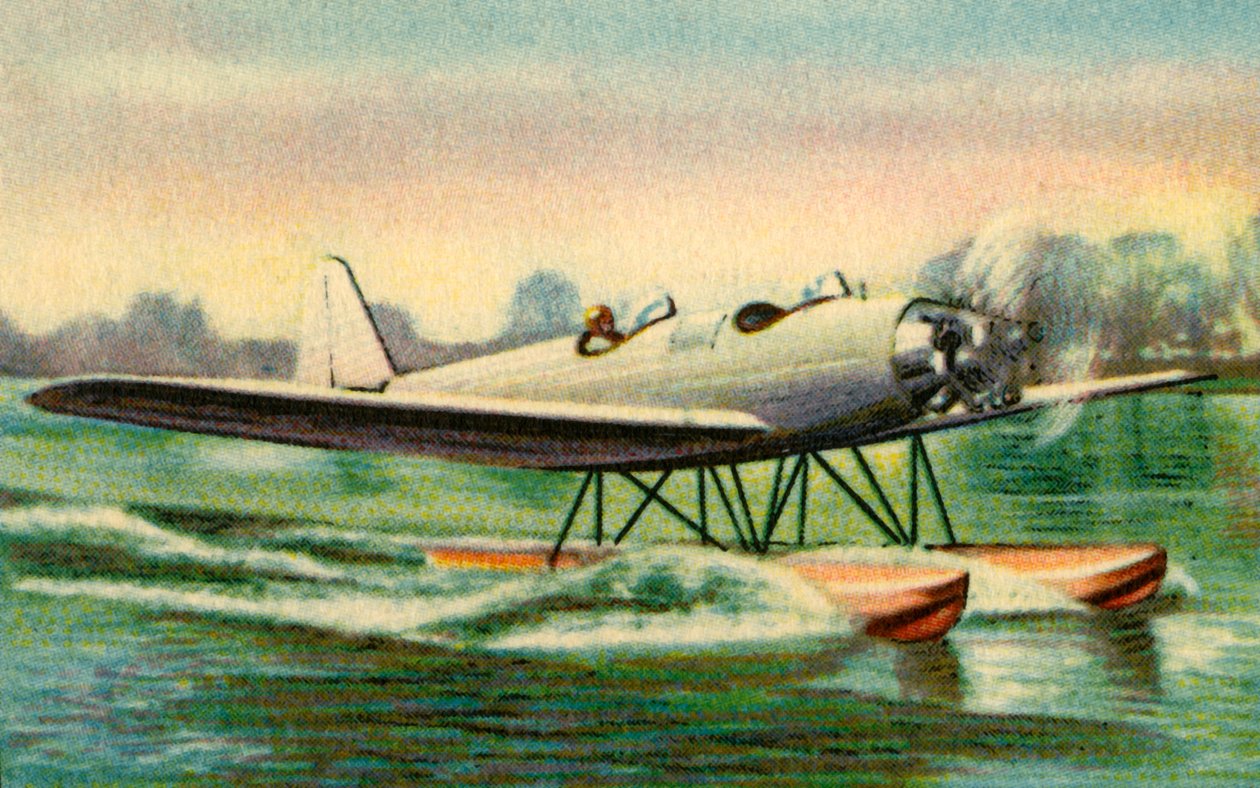 Junkers L 50 Junior sjöflygplan, 1932. av Unbekannt