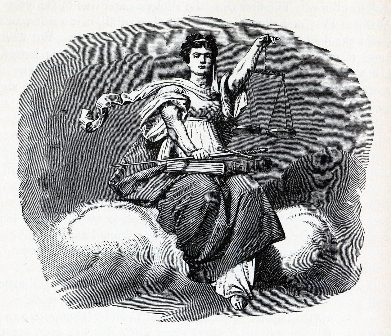 Rättvisa, 1882 av Unbekannt