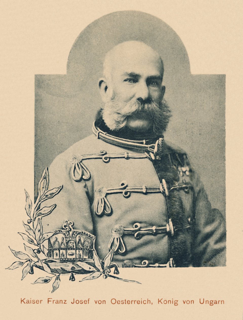 Kejsar Franz Josef av Österrike, kung av Ungern, c1910. av Unbekannt