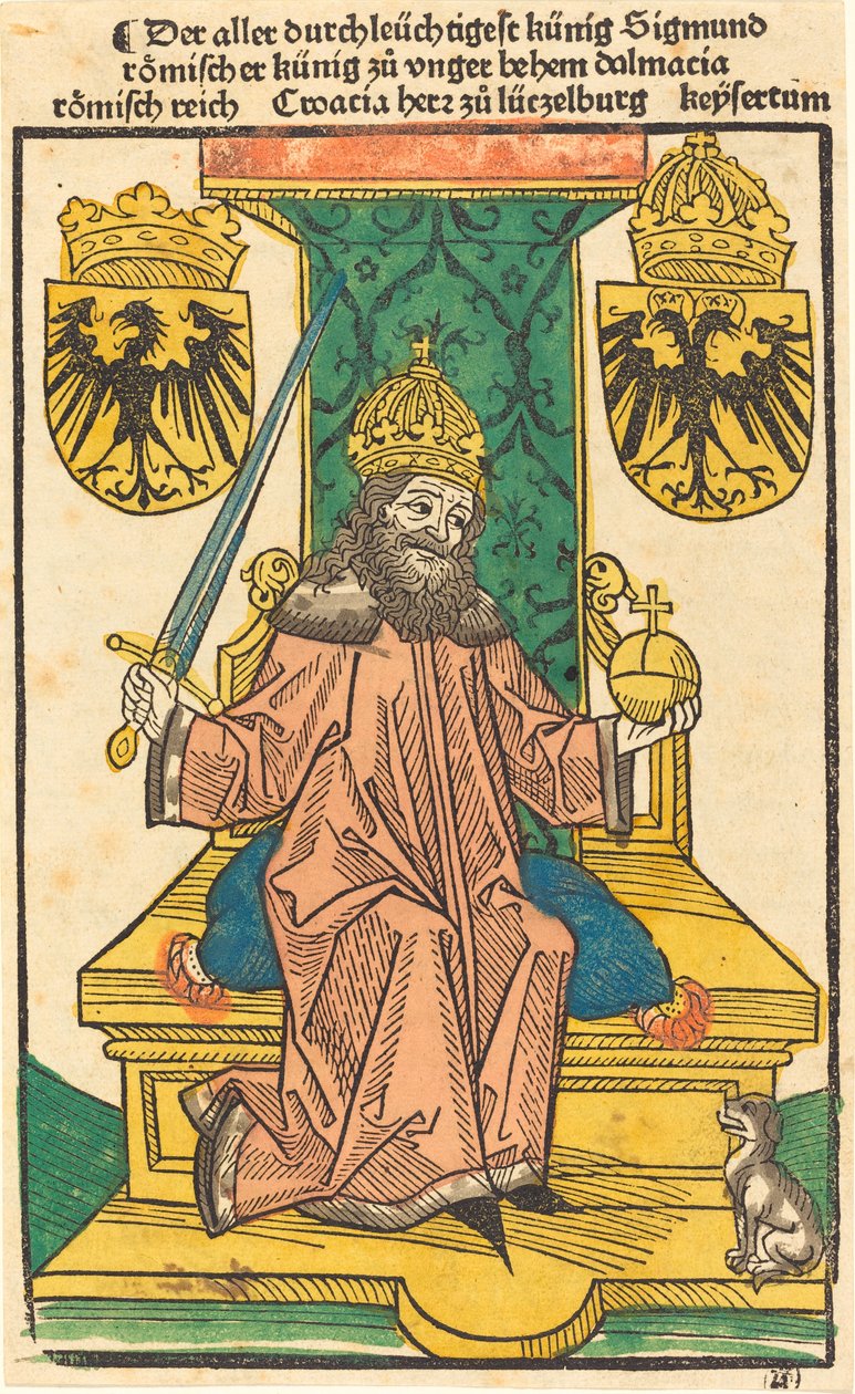 Kaiser Sigmund, 1483 eller tidigare. av Unbekannt