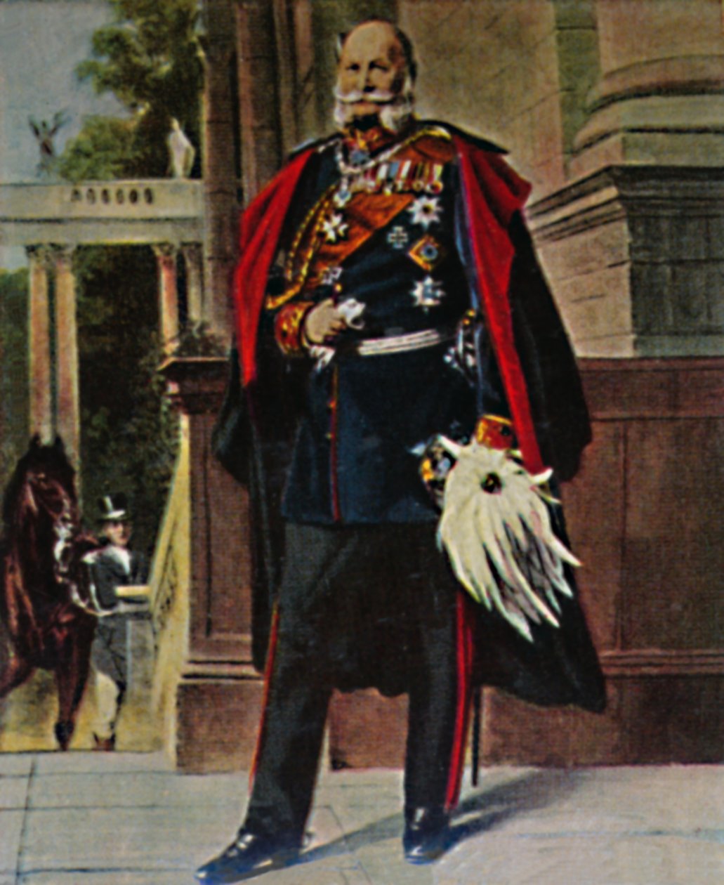 Kaiser Wilhelm I. 1797-1888. - Målning av Plockhorst, 1934. av Unbekannt