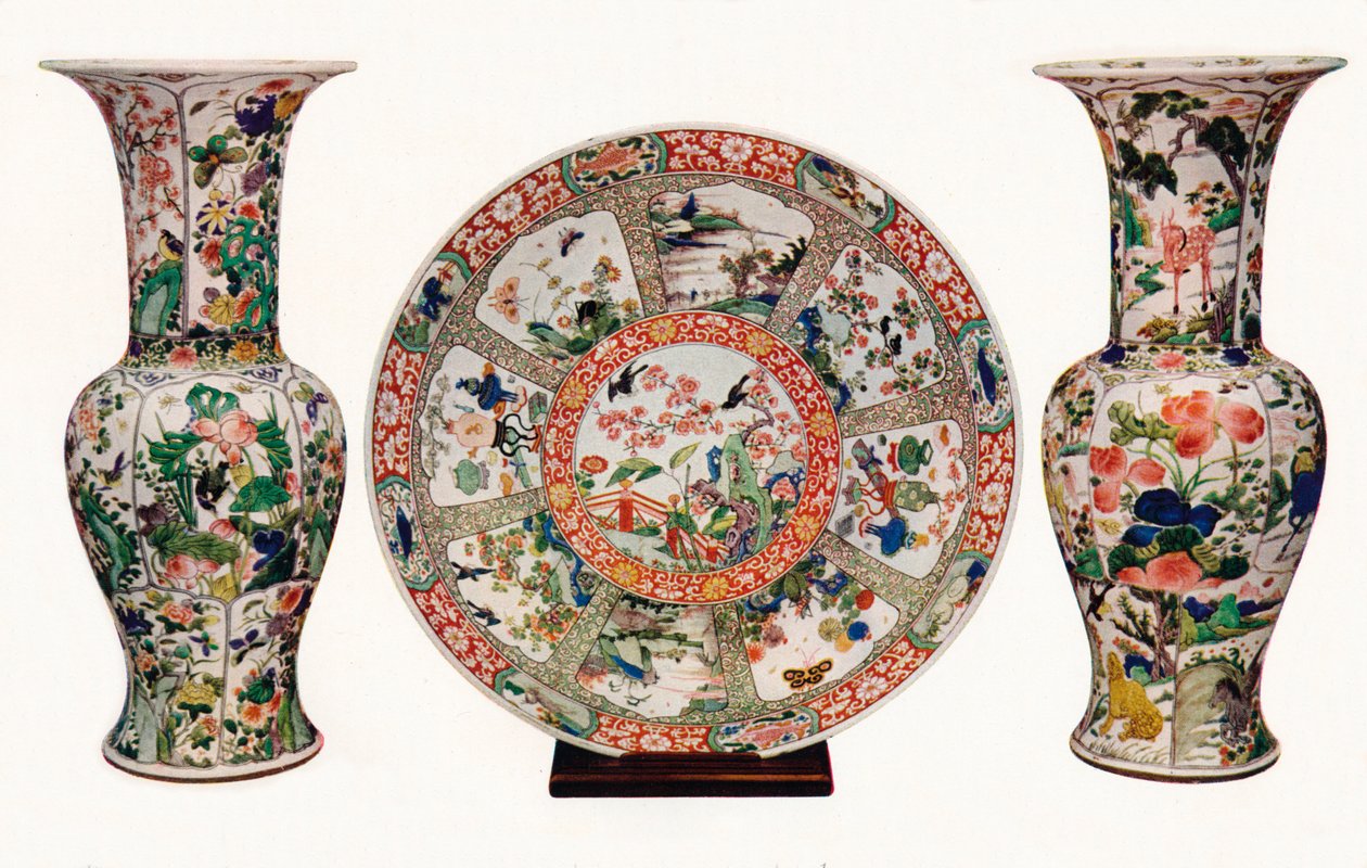Kangxi Kang-his period porslin, 1925 av Unbekannt