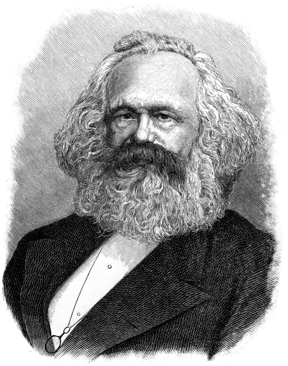 Karl Heinrich Marx, tysk filosof, politisk ekonom och revolutionär, 1903 av Unbekannt