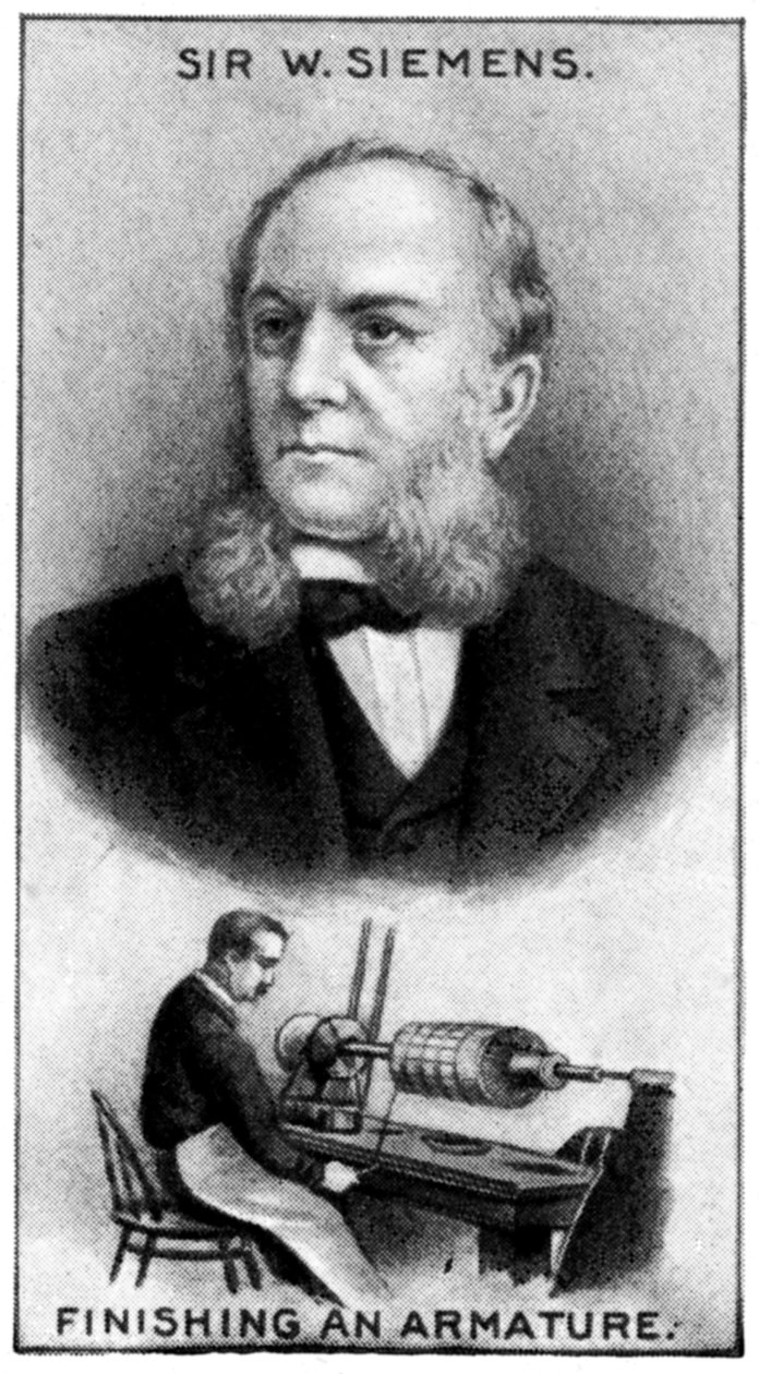 Karl Wilhelm Siemens, tysk ingenjör och pionjär inom elkraft, c1924 av Unbekannt