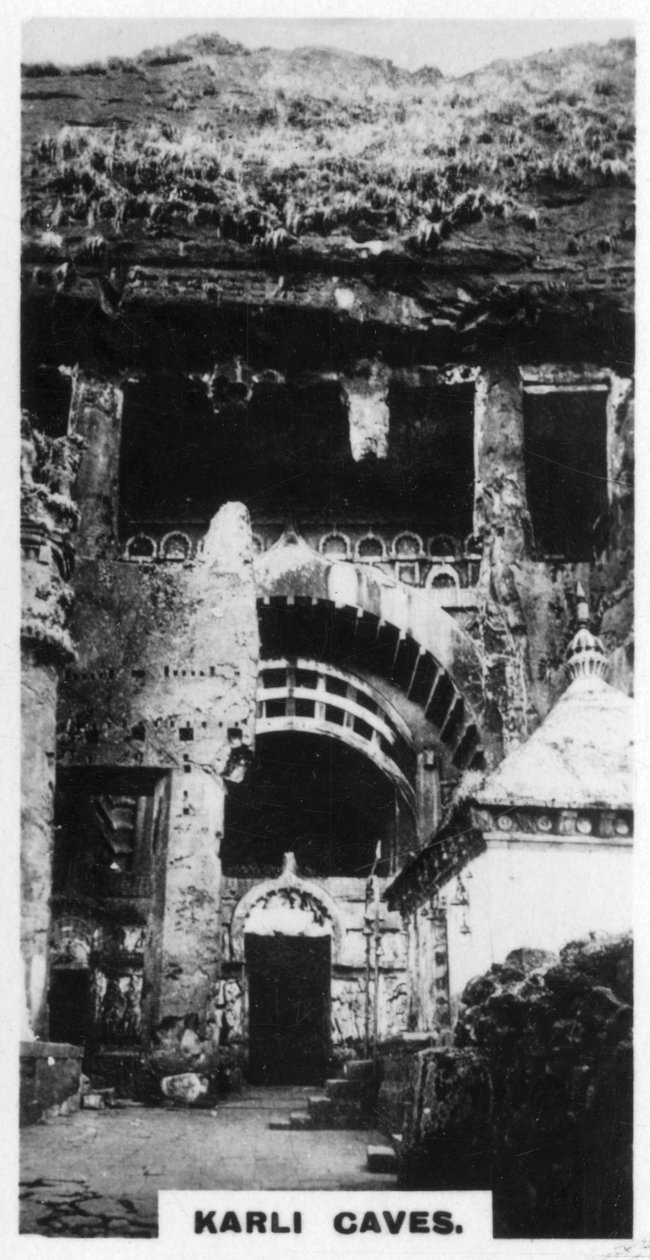 Karli Caves, Indien, c1925 av Unbekannt