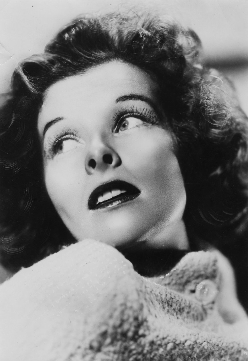 Katharine Hepburn 1907-2003, amerikansk skådespelerska, ca 1930-talet av Unbekannt