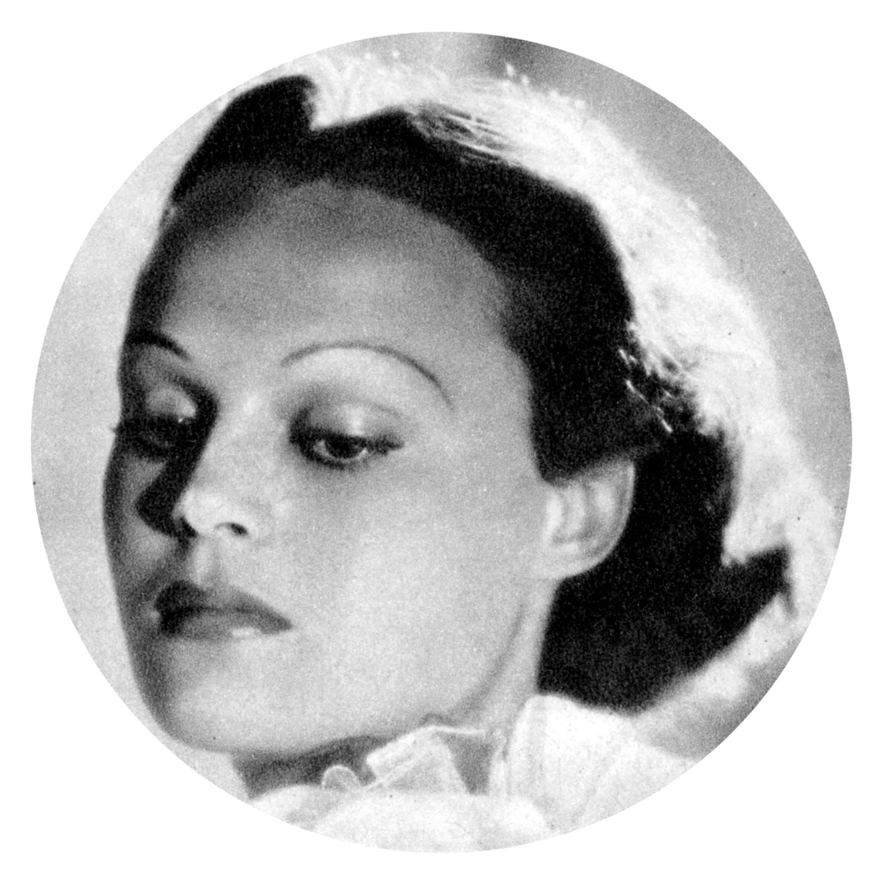 Katherine DeMille, kanadensisk född amerikansk skådespelerska, 1934-1935 av Unbekannt