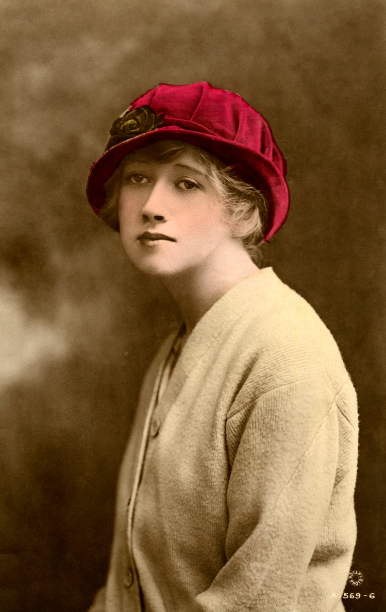 Kathleen Vincent, skådespelerska, 1915 av Unbekannt