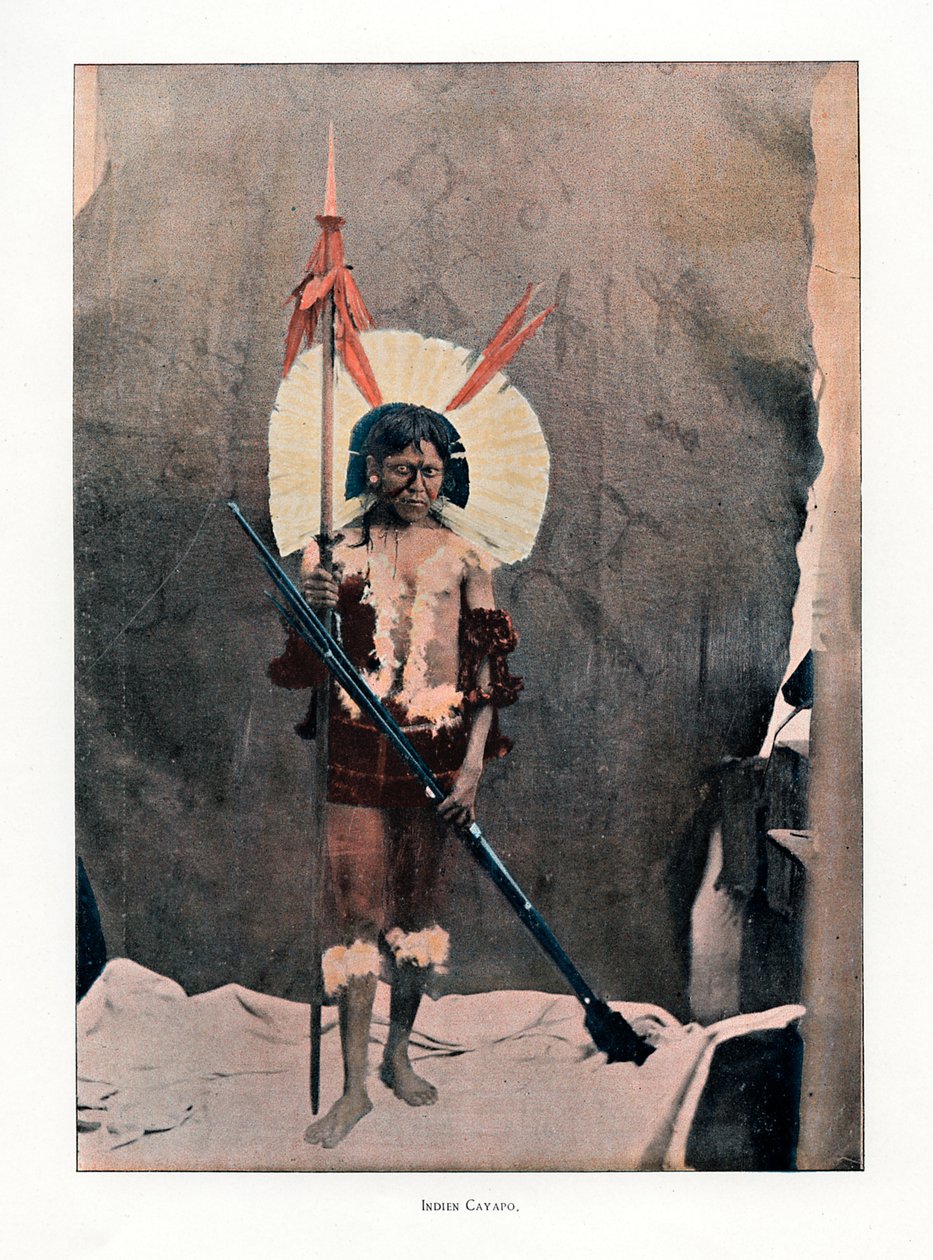 Kayapo Indian, 1800-talet av Unbekannt
