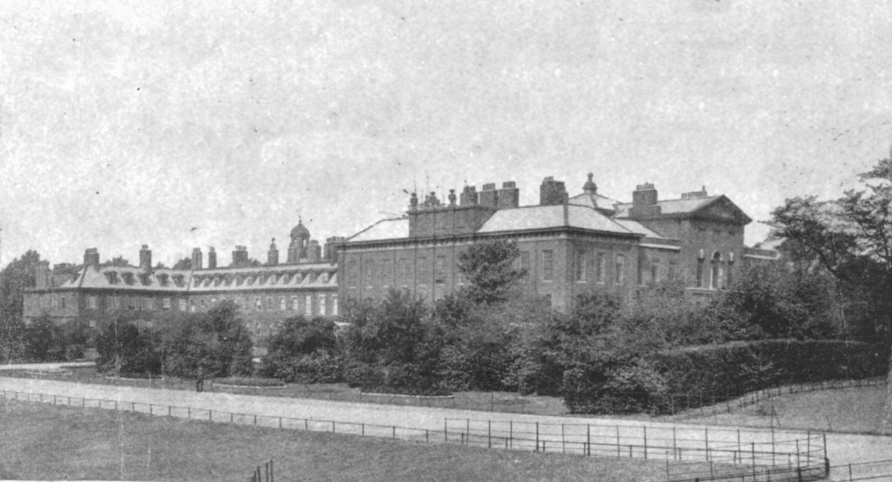 Kensington Palace vid tiden för Victoria, 1901. av Unbekannt