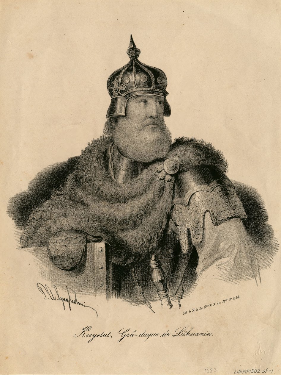 Kestutis, storhertig av Litauen, 1840 av Unbekannt