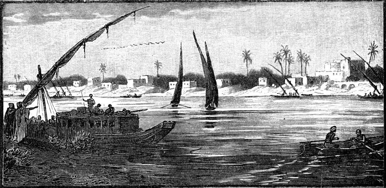 Khartoum, Sudans huvudstad, 1900 av Unbekannt