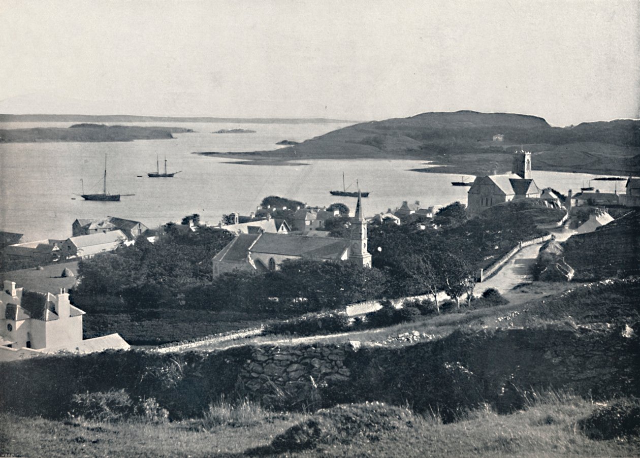Killybegs - Ser över byn och bukten, 1895 av Unbekannt