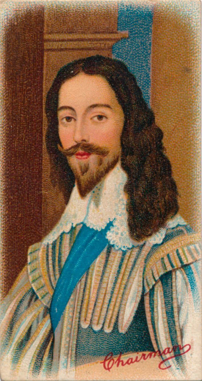 Kung Charles I, 1600-1649 Kung av England, Skottland och Irland, 1912 av Unbekannt