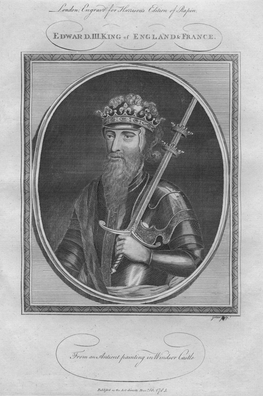 Kung Edward III, 1785. av Unbekannt