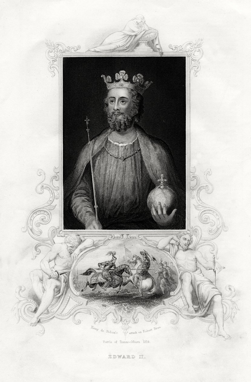 Kung Edward II, 1860 av Unbekannt