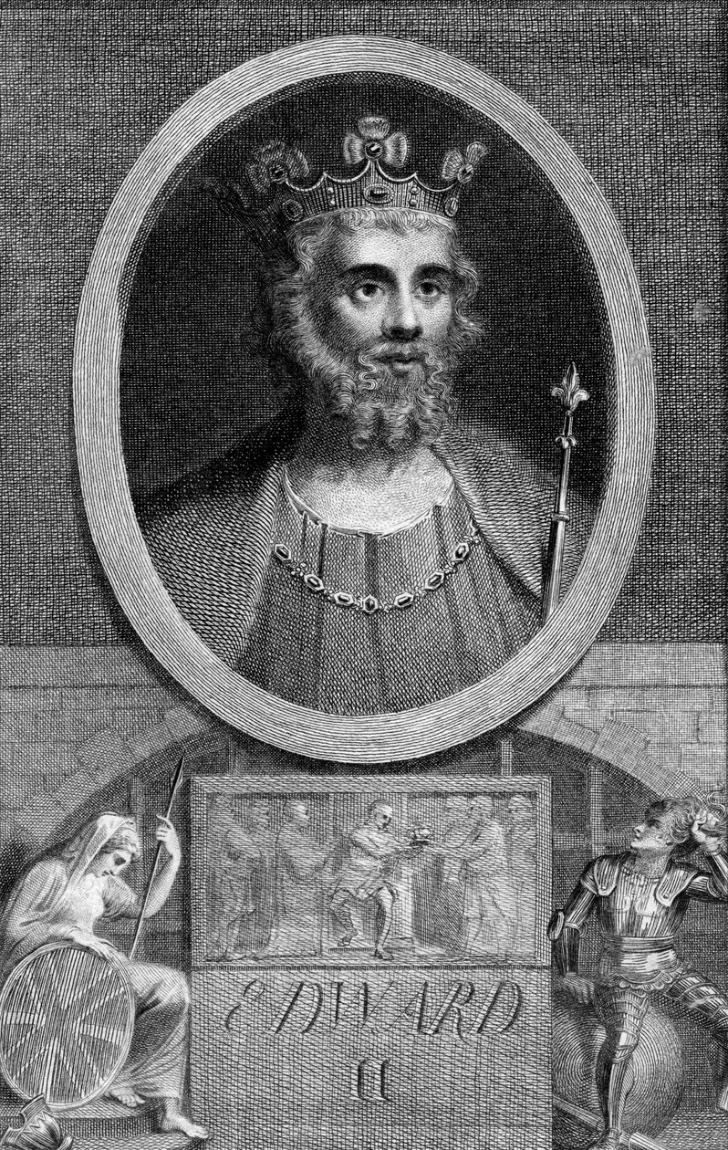 Kung Edward II av England, 1284-1327 av Unbekannt