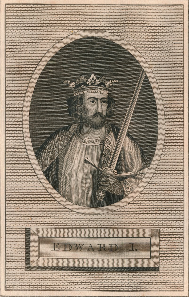 Kung Edward I, 1793 av Unbekannt