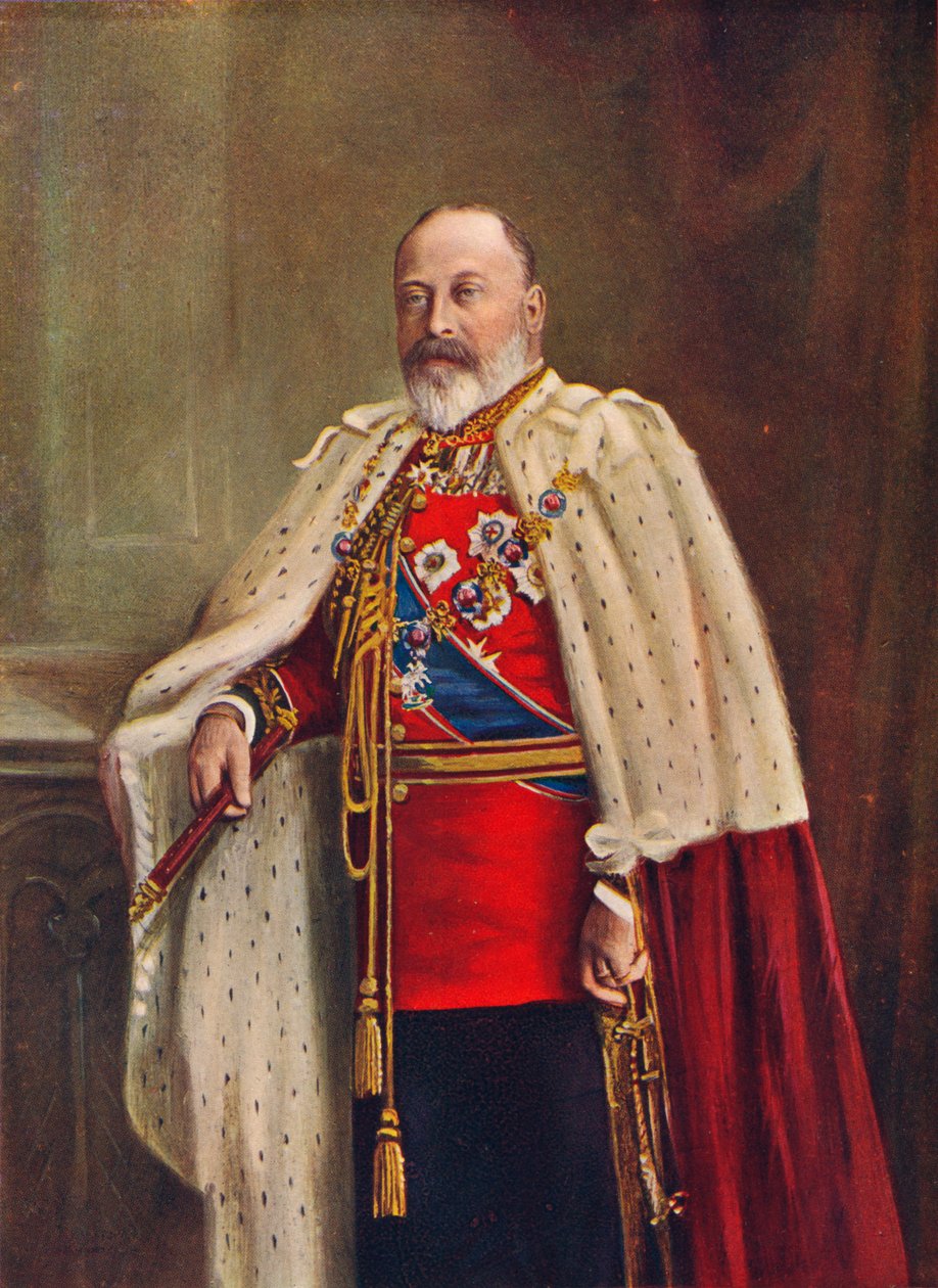 Kung Edward VII, 1906 av Unbekannt