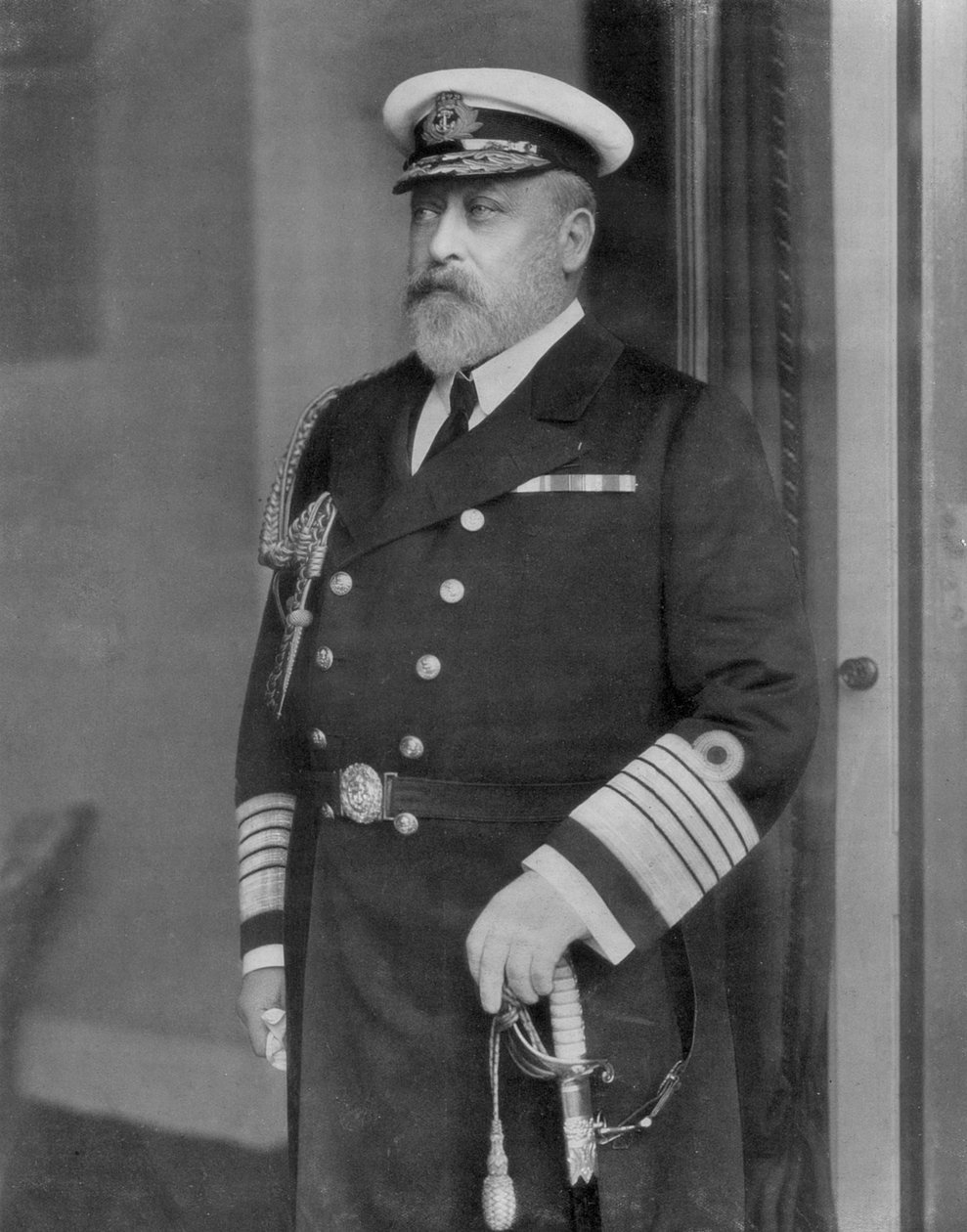 Kung Edward VII, som seglare, 1910 av Unbekannt