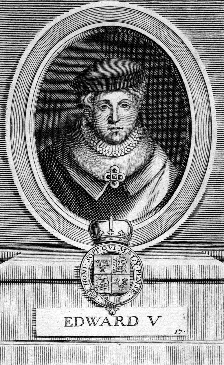 Kung Edward V av England, 1470-1483 av Unbekannt