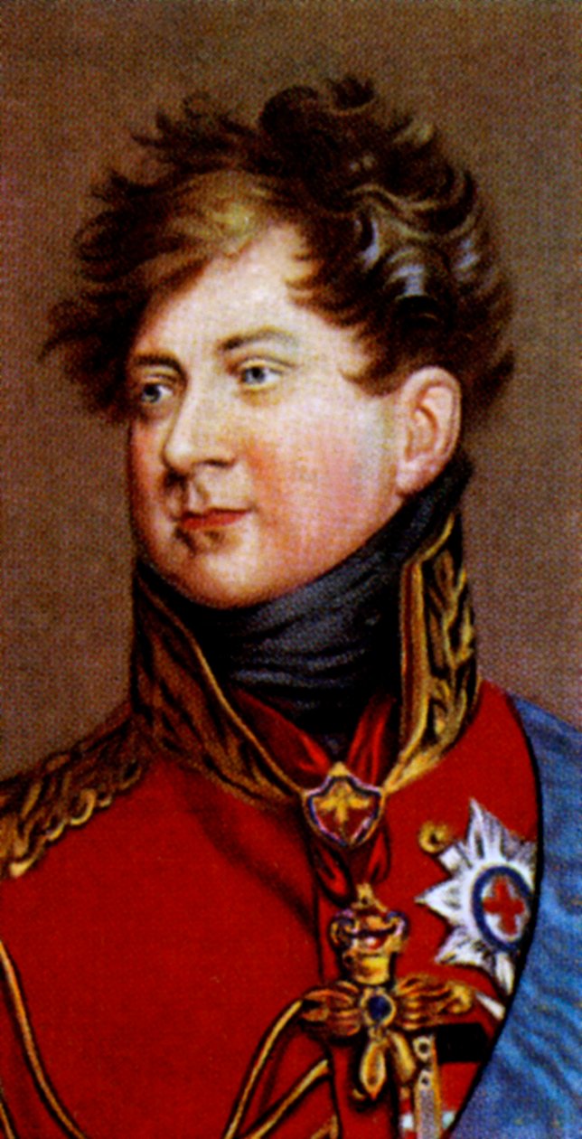 Kung Georg IV av Unbekannt