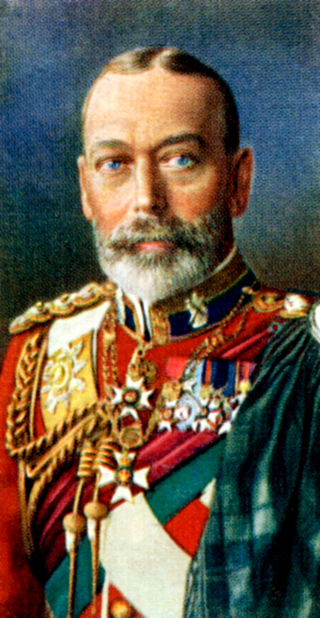 Kung George V av Unbekannt