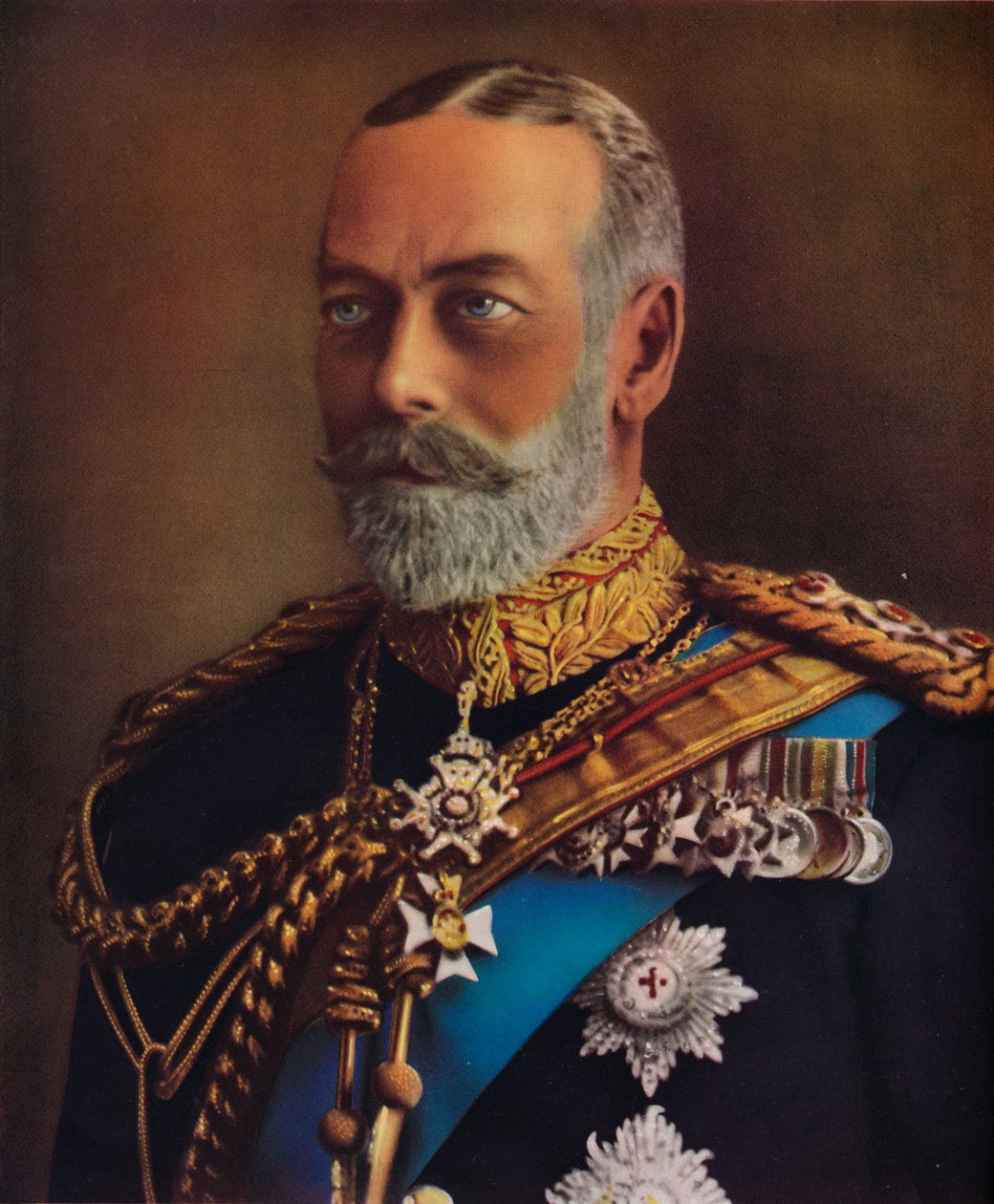Kung George V, 1935 av Unbekannt