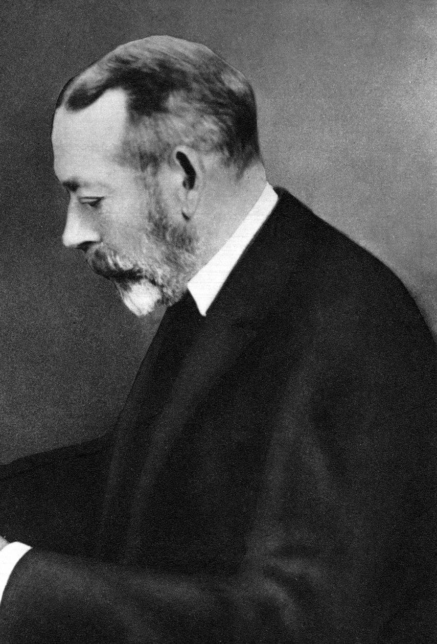 Kung George V, ca 1930-talet av Unbekannt